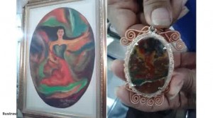 batu-akik gambar nyi roro kidul ilustrasi