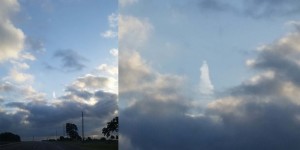 awan berbentuk manusia