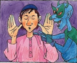 iblis menggoda manusia