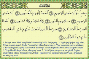 al-fatihah