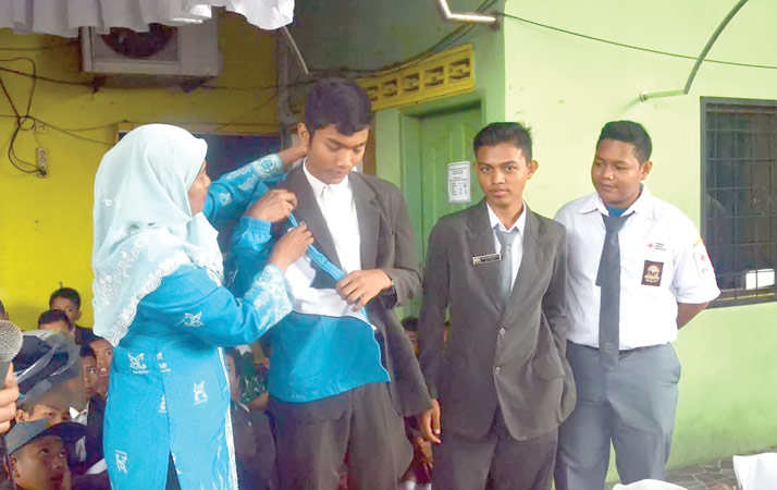 Geliat Prestasi Anggar SMK Tritech