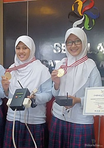 Ciptakan Alat Irigasi Otomatis, Siswa SMA Raih Emas ISPO