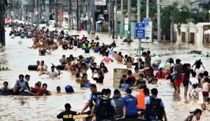 banjir di manila filipina