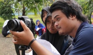 Workshop Produksi Film di SMK Kaligondang Purbalingga