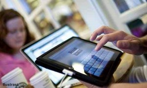 android tablet ilustrasi