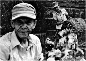 bapak tukang sampah